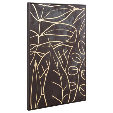 Canvas Black and Gold Wall Art