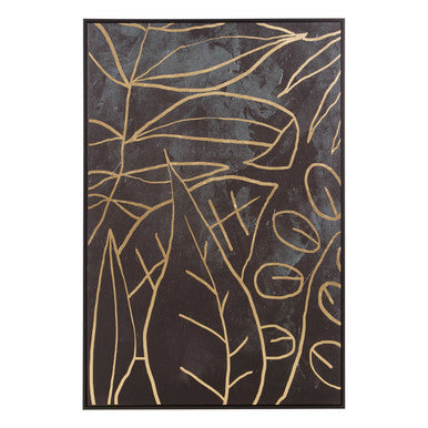 Canvas Black and Gold Wall Art