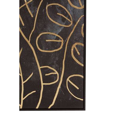 Canvas Black and Gold Wall Art