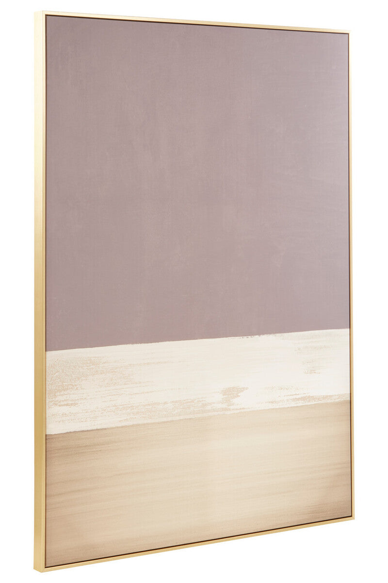 Canvas Gold and Grey Foil Wall Art