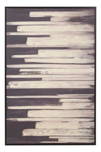 Black and Natural Canvas Wall Art