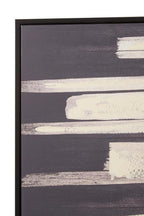 Black and Natural Canvas Wall Art