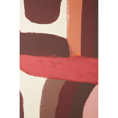 Abstract Brushstroke Wall Artwork