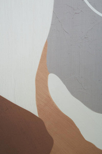 Neutral Abstract Canvas Wall Art