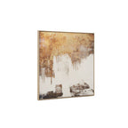 Abstract Gold Foil Wall Art