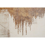 Abstract Gold Foil Wall Art