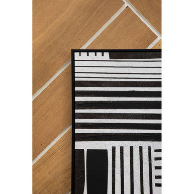 Retro Grace Stripes Wall Art