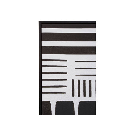 Retro Grace Stripes Wall Art