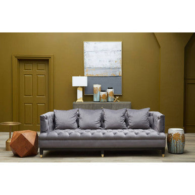 Grey and Gold Foil Wall Art