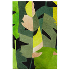 Botanical Hair on Leather Patchwork Wall Art