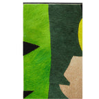 Botanical Hair on Leather Patchwork Wall Art