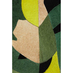 Botanical Hair on Leather Patchwork Wall Art