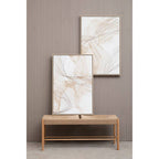 Set of Two Natural Abstract Wall Art