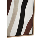 Set of Two Multi Coloured Abstract Wall Art