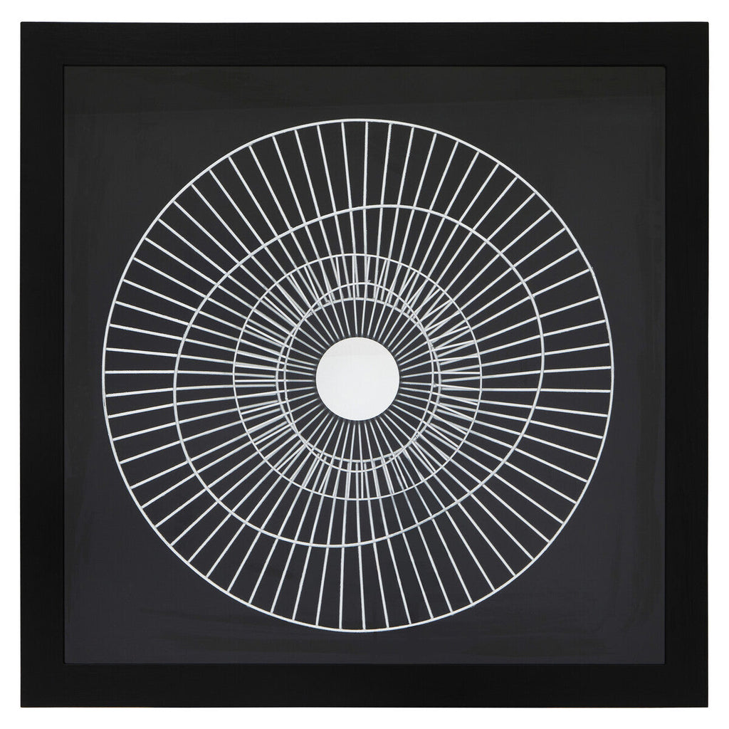 Silver and Black Wall Art