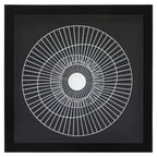 Silver and Black Wall Art