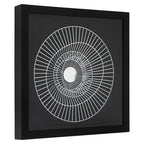 Silver and Black Wall Art