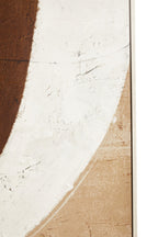 Brown and Natural Textured Wall Art