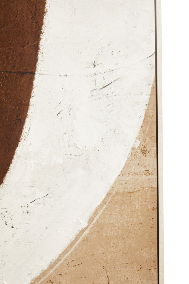 Brown and Natural Textured Wall Art