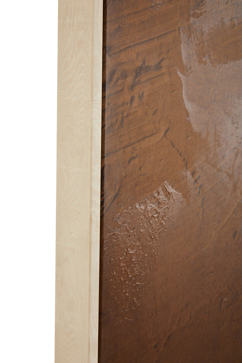 Brown and Natural Textured Wall Art