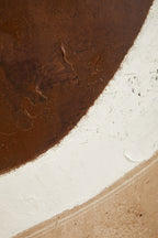 Brown and Natural Textured Wall Art