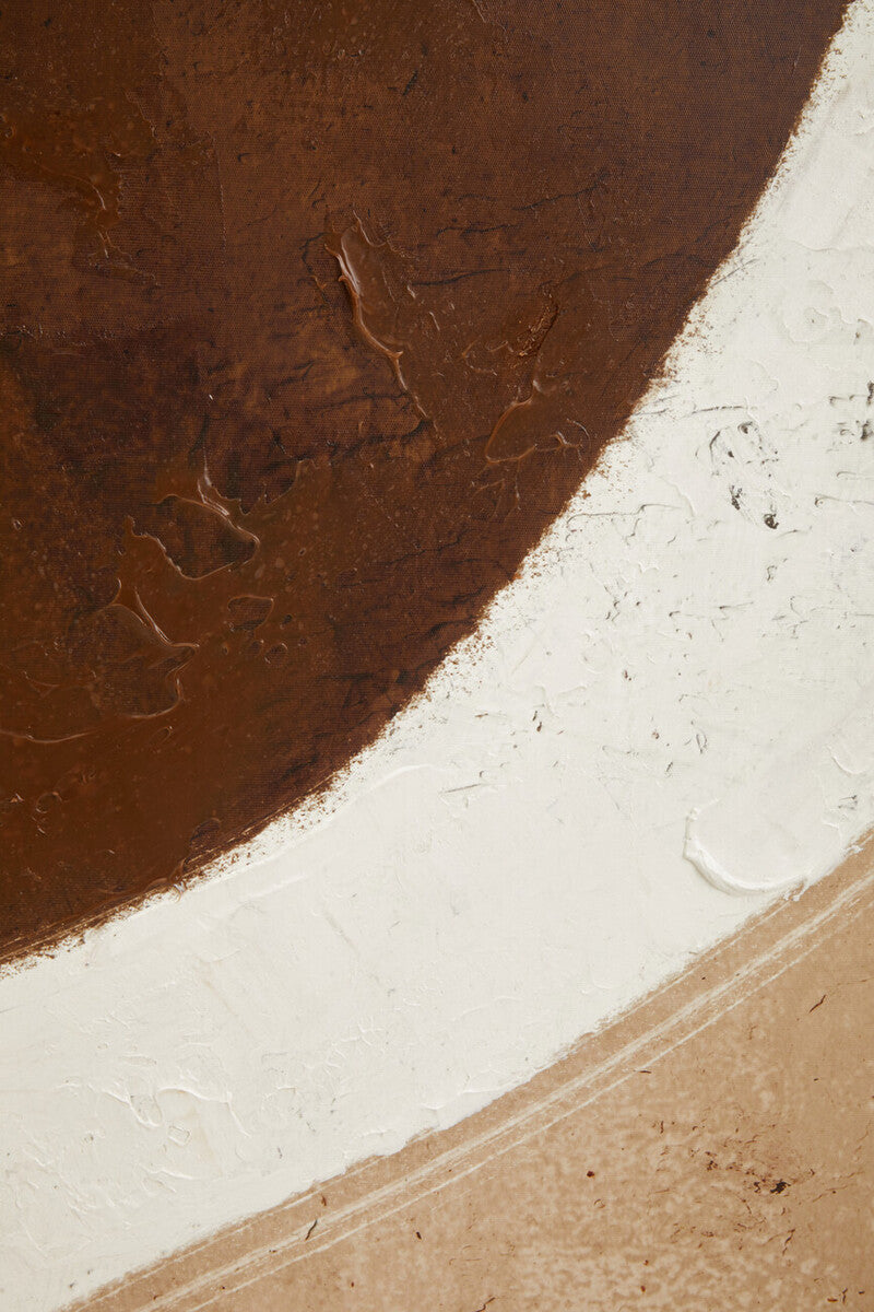 Brown and Natural Textured Wall Art