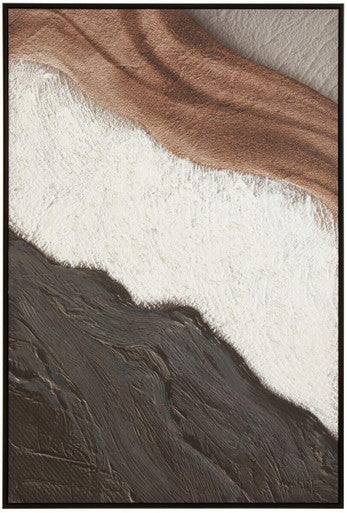 Earthy Tones Textured Wall Art