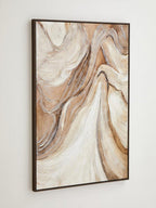 Neutral Abstract Textured Wall Art