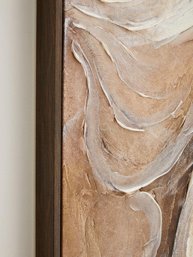 Neutral Abstract Textured Wall Art