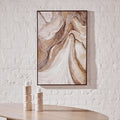 Neutral Abstract Textured Wall Art