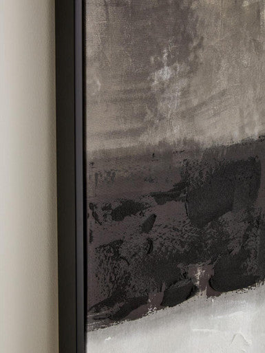 Monochrome Textured Canvas Wall Art