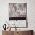 Monochrome Textured Canvas Wall Art