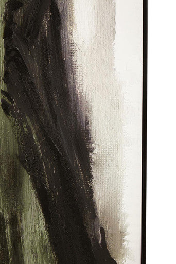 Green Multi Coloured Abstract Textured Wall Art