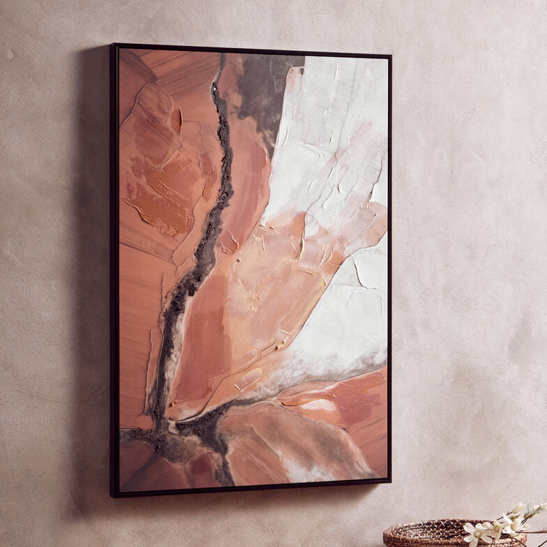 Multi Colour Abstract Textured Wall Art
