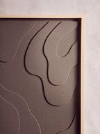 3D Effect Green Wall Art