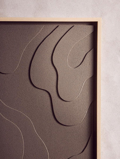 3D Effect Green Wall Art