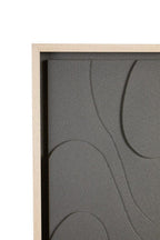 3D Effect Green Wall Art