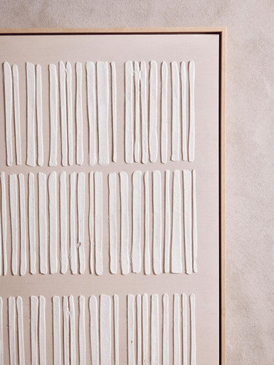 Natural Textured Canvas Wall Art