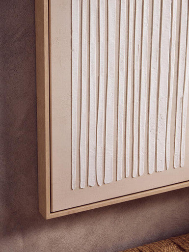 Natural Textured Canvas Wall Art