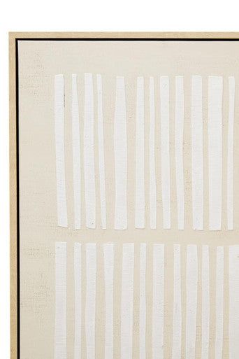 Natural Textured Canvas Wall Art