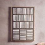 Green and Natural Textured Canvas Wall Art