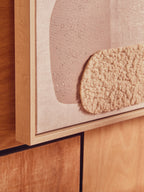 Set of 2 Natural Textured Wall Art