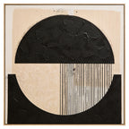 Black and Cream Wall Art