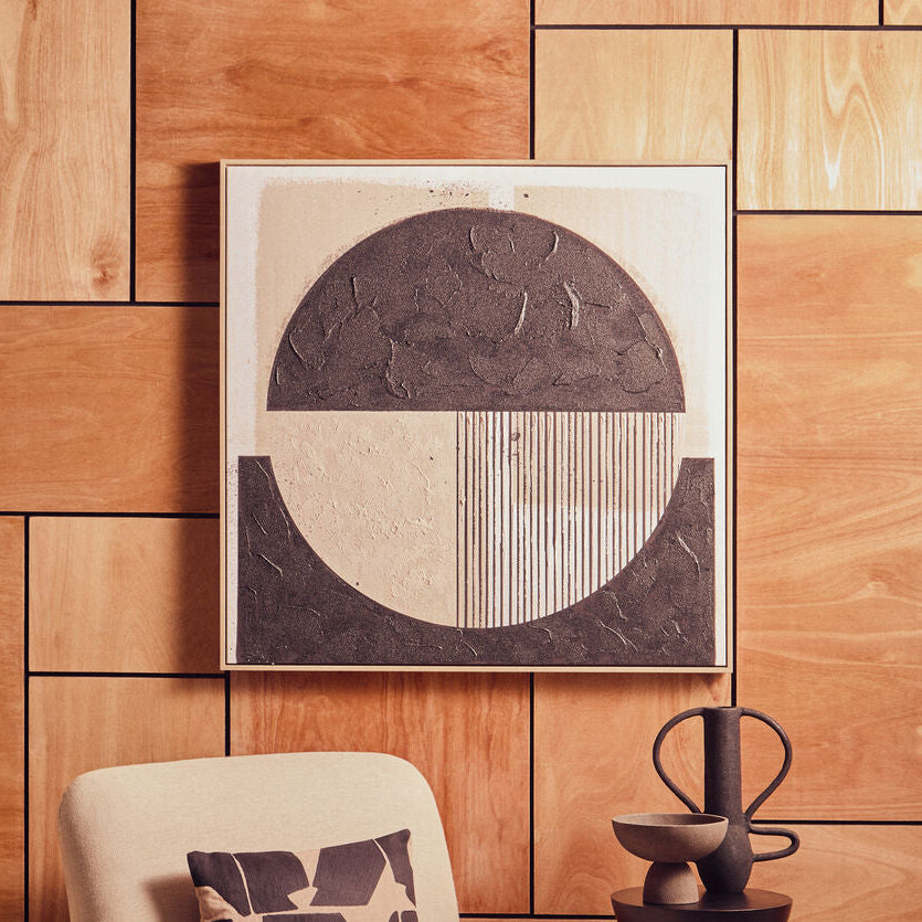 Black and Cream Wall Art