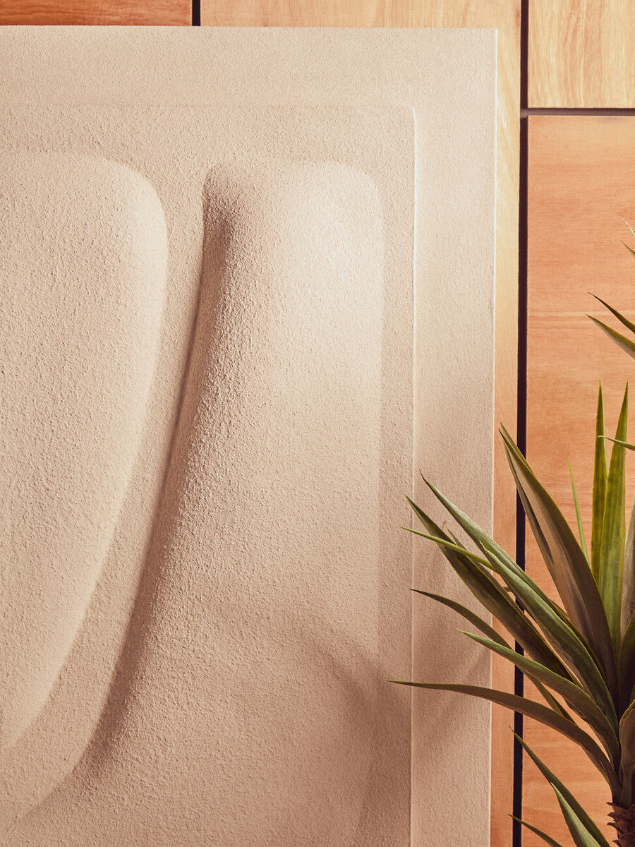 3D Cream Wall Art