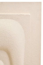 3D Cream Wall Art