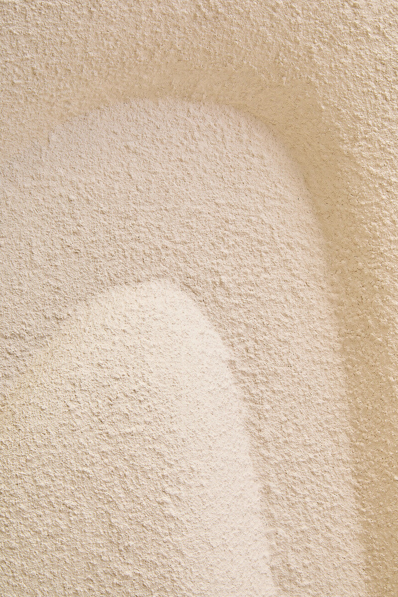 3D Cream Wall Art