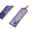 Blue Warm Metallic Serving Set
