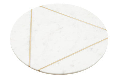 White Marble Cake Stand
