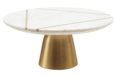 White Marble Cake Stand